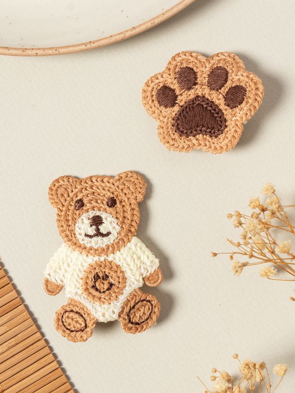 Kit de pinzas con diseño de Osos