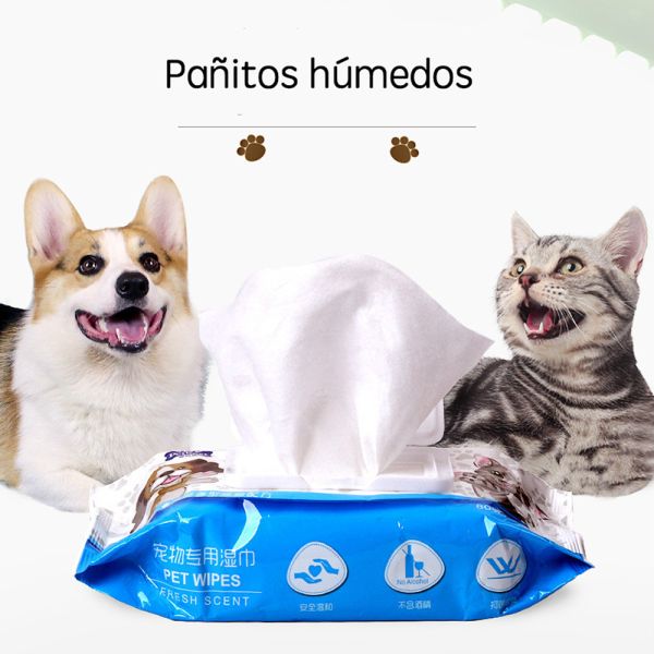 Pañitos húmedos para Mascotas PP54