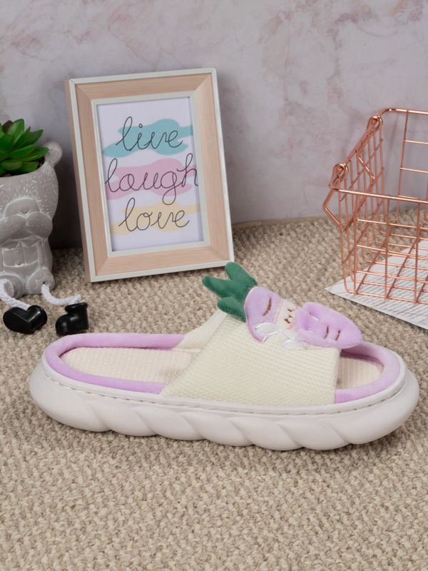 Pantuflas Rabbit's carrot Kawaii R149-5W