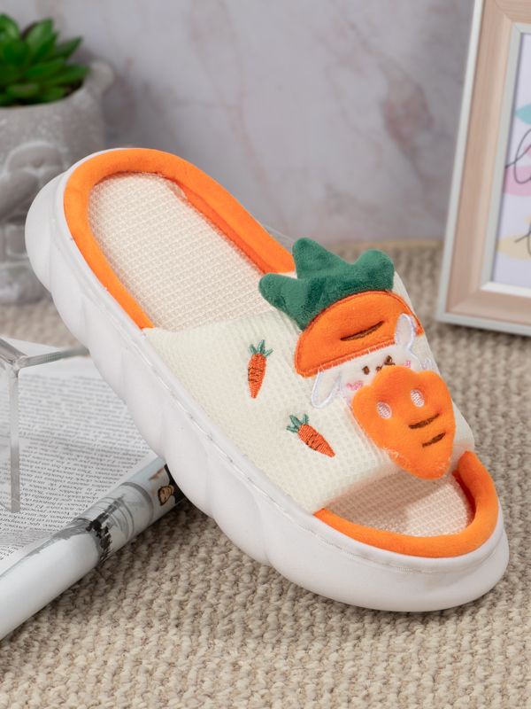 Pantuflas Rabbit's carrot Kawaii R149-5W