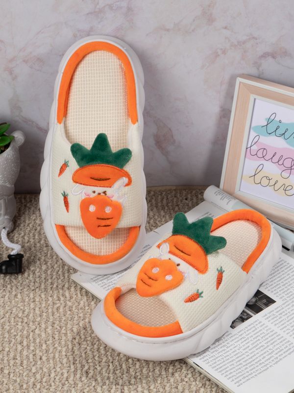 Pantuflas Rabbit's carrot Kawaii R149-5W