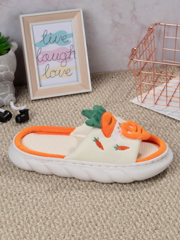 Pantuflas Rabbit's carrot Kawaii R149-5W