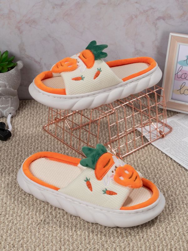 Pantuflas Rabbit's carrot Kawaii R149-5W