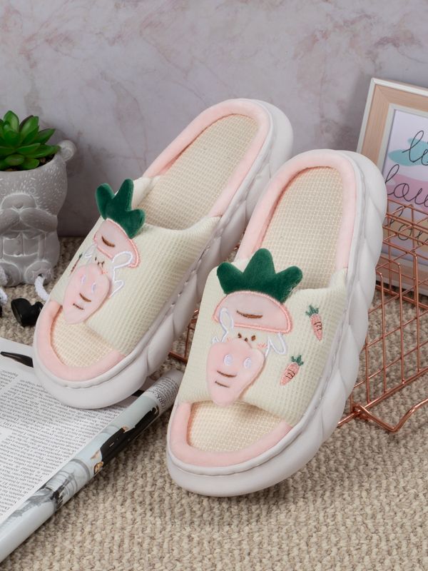 Pantuflas Rabbit's carrot Kawaii R149-5W