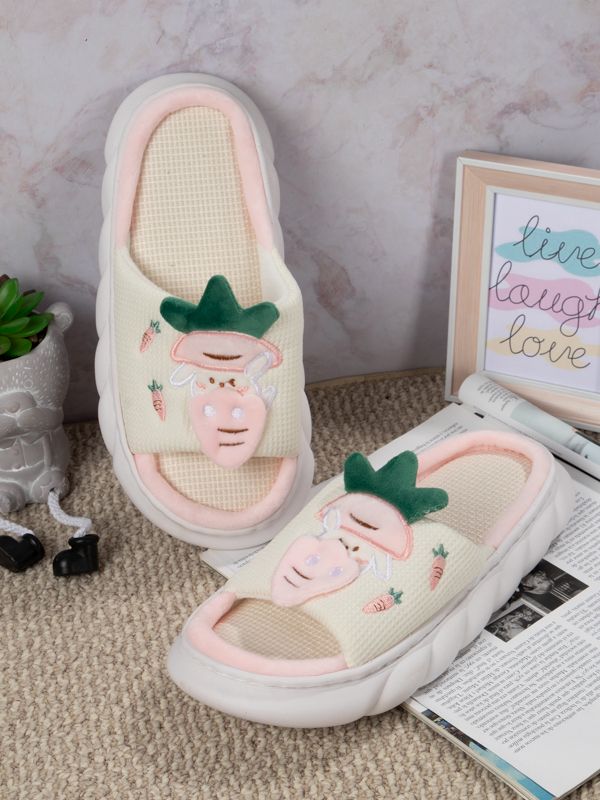 Pantuflas Rabbit's carrot Kawaii R149-5W