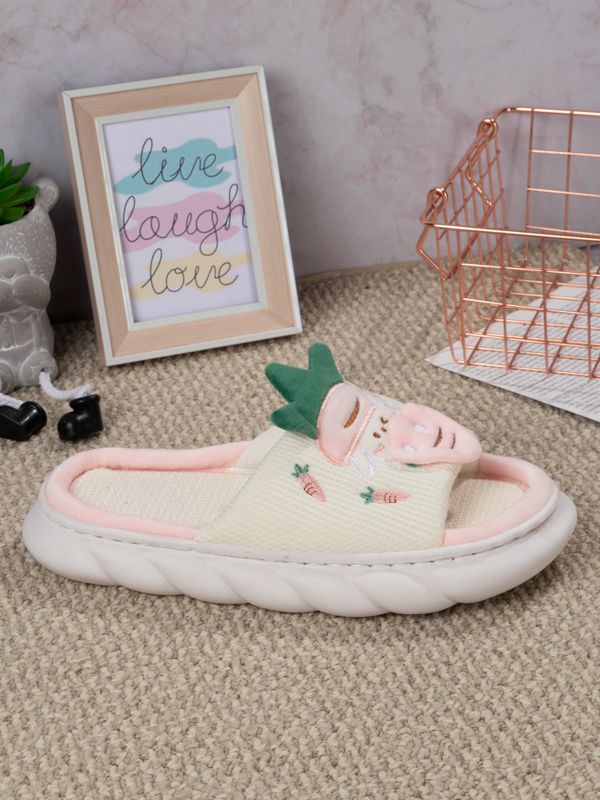 Pantuflas Rabbit's carrot Kawaii R149-5W