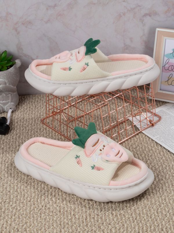 Pantuflas Rabbit's carrot Kawaii R149-5W