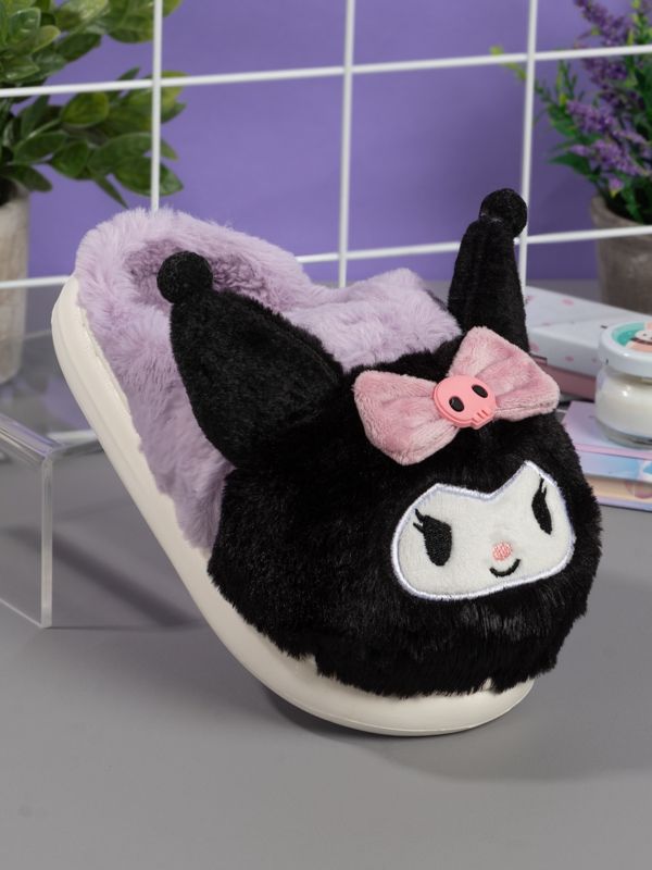 Pantuflas Kuromi de Felpa 185-5W