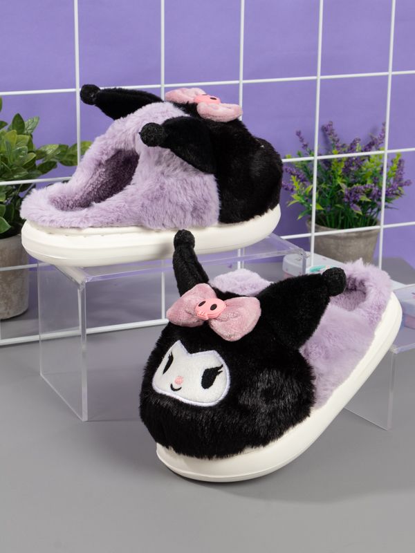 Pantuflas Kuromi de Felpa 185-5W