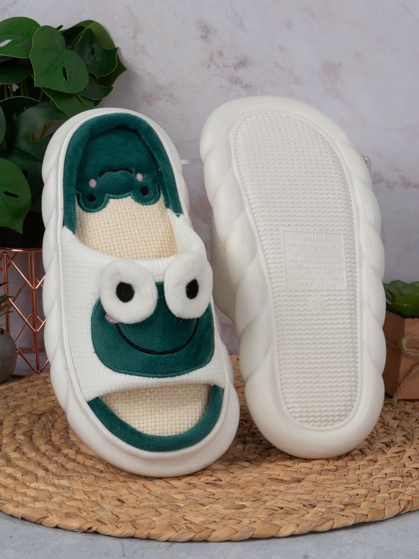 Pantuflas Croac de Diseño Kawaii R149-3W