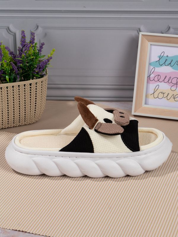Pantuflas con motivo de Vaquita R185W
