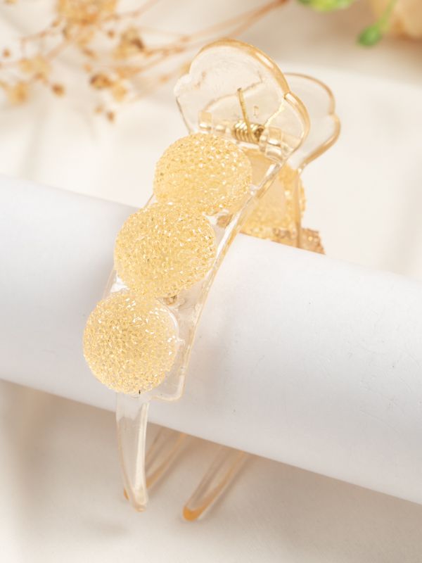 Pinza para cabello con Diseño de Flor en Brillantes