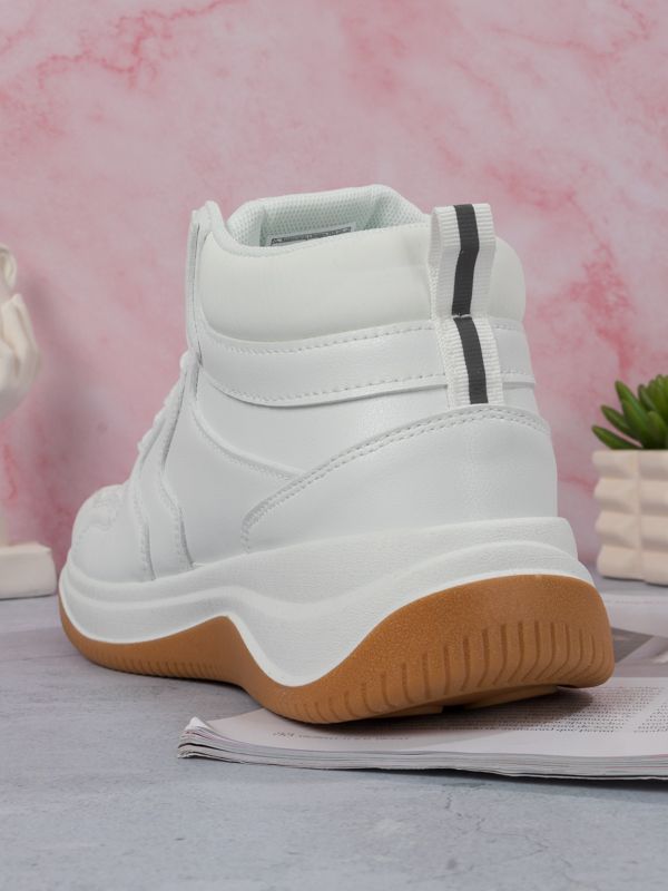 Zapatilla tipo baloncesto para mujer PU28AW