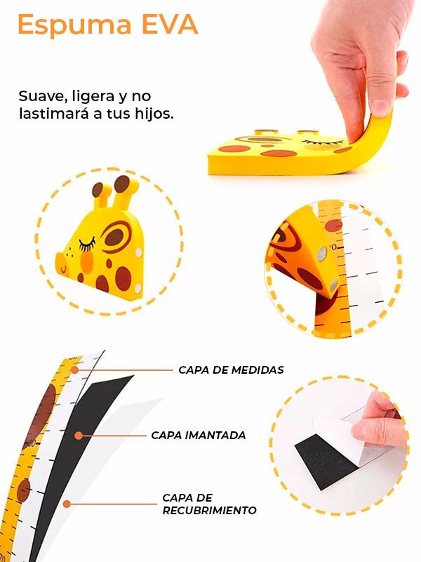Regla para medir Estatura de Niños SGC1