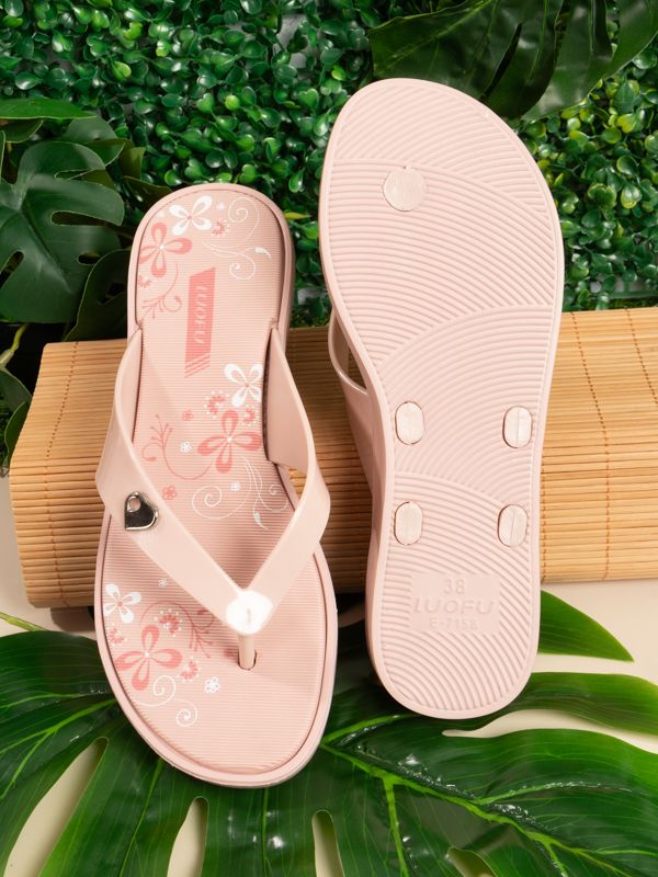 Sandalias Fashion Heart Buckle E7158W