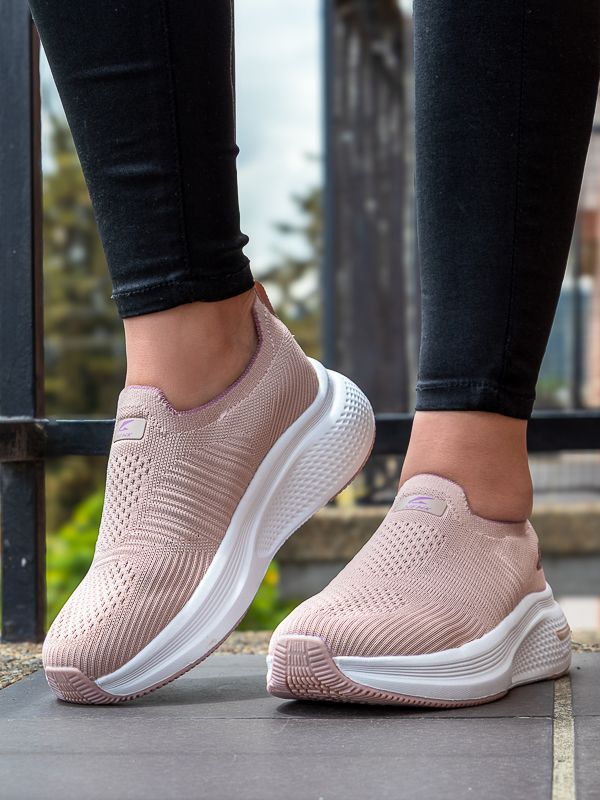 Tenis Platform Casual Laceless DL099W