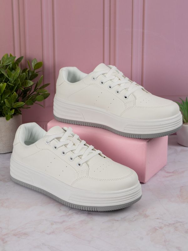 Tenis Urban Dots Platform style PU25W
