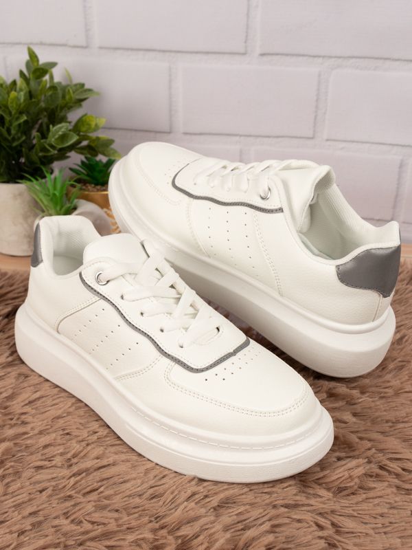 Tenis de Mujer estilo Retro con Plataforma MQ11
