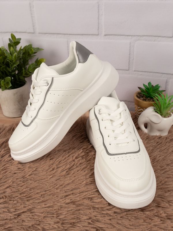 Tenis de Mujer estilo Retro con Plataforma MQ11