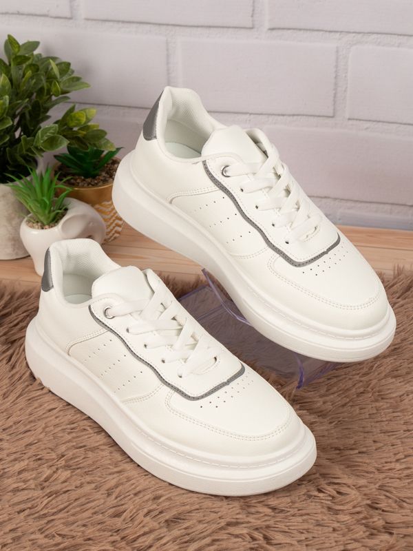 Tenis de Mujer estilo Retro con Plataforma MQ11