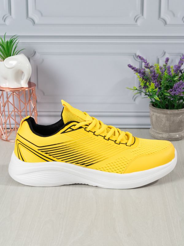 Tenis Lines Pattern Runner Style E2001W