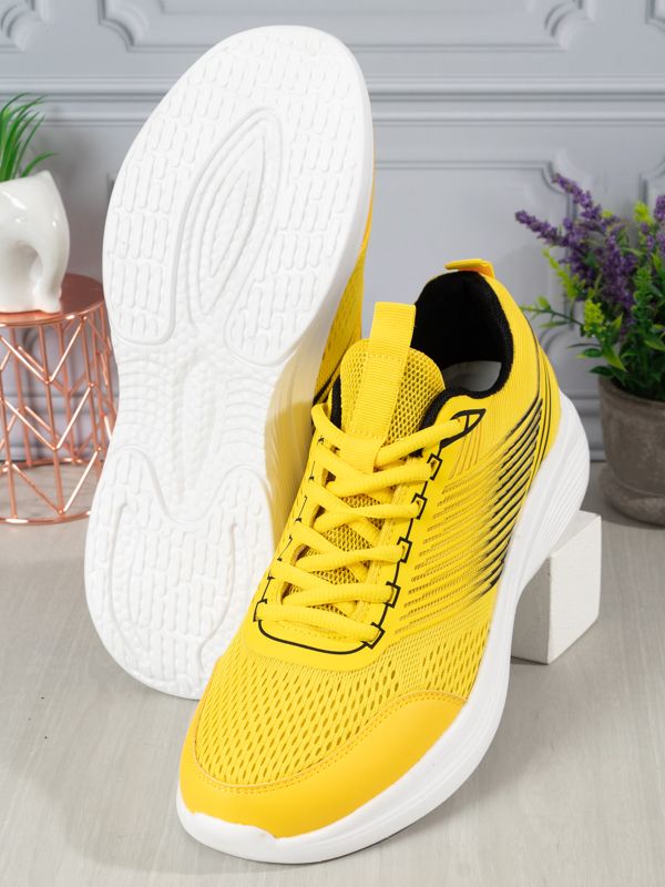 Tenis Lines Pattern Runner Style E2001W