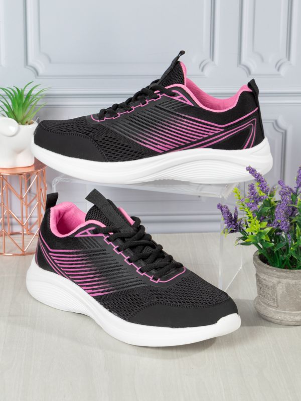 Tenis Lines Pattern Runner Style E2001W
