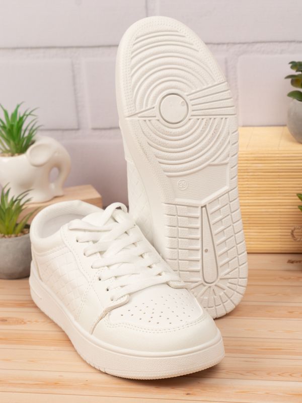 Zapatilla estilo Retro Textured Wall PU17