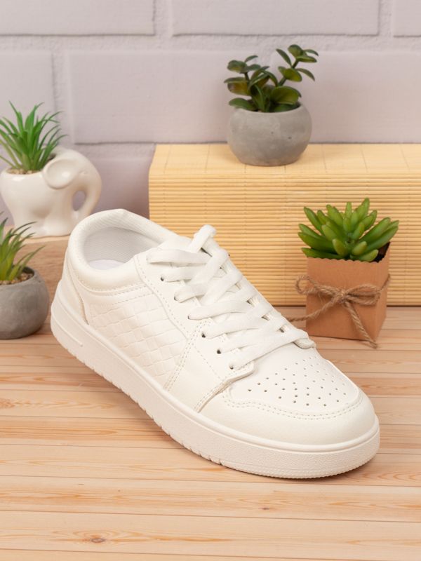 Zapatilla estilo Retro Textured Wall PU17