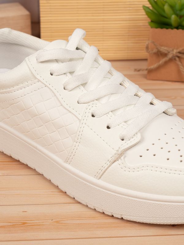 Zapatilla estilo Retro Textured Wall PU17