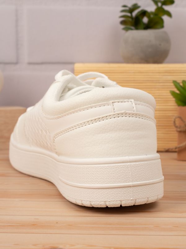 Zapatilla estilo Retro Textured Wall PU17