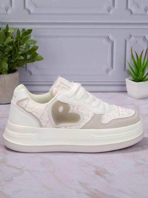 Zapatillas Plush Heart Urban Flat D12SW