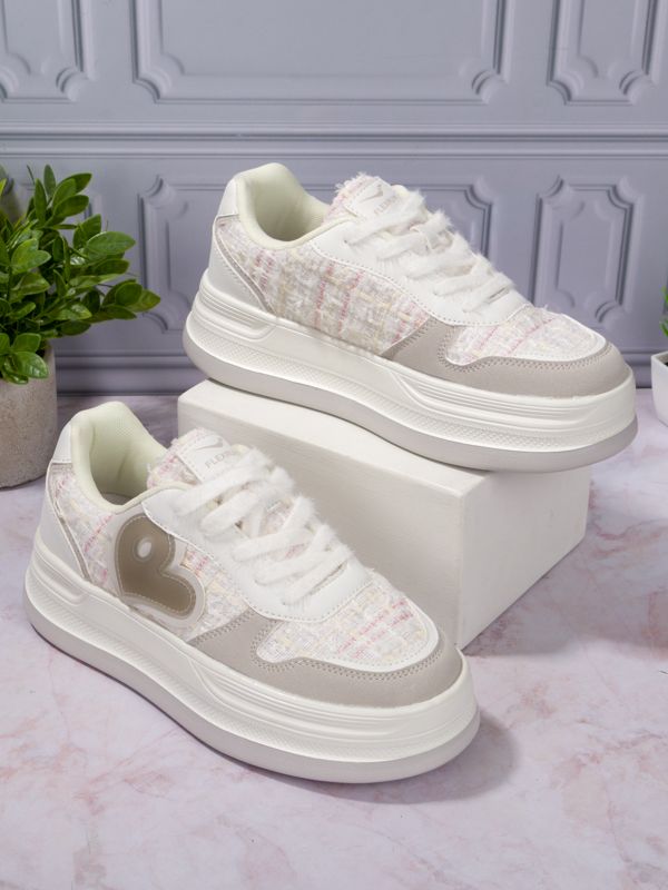 Zapatillas Plush Heart Urban Flat D12SW