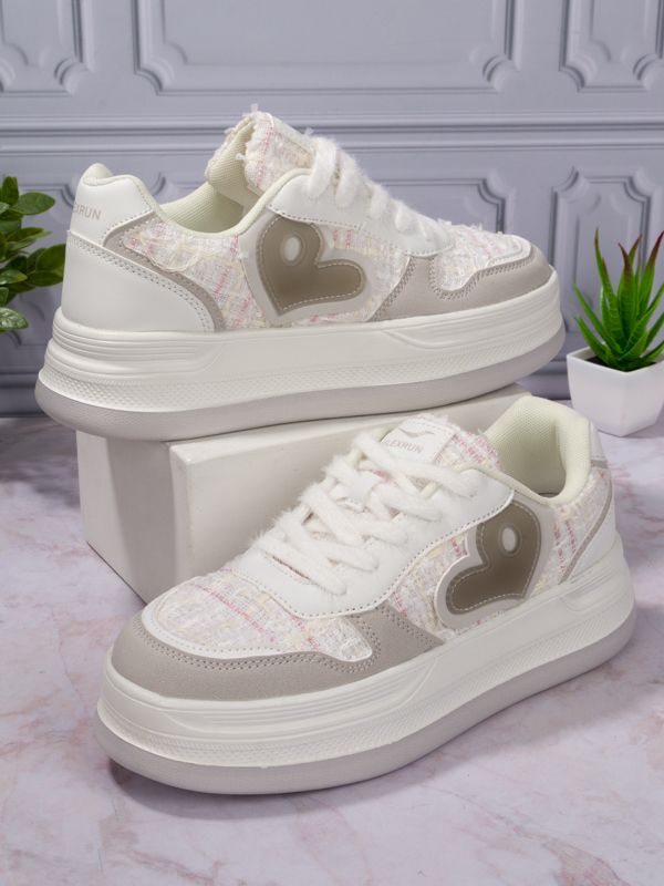 Zapatillas Plush Heart Urban Flat D12SW