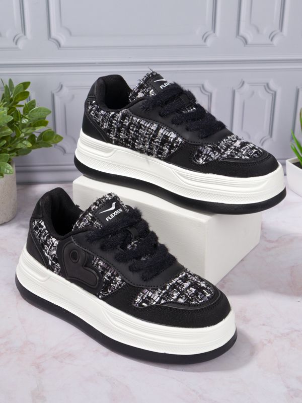 Zapatillas Plush Heart Urban Flat D12SW