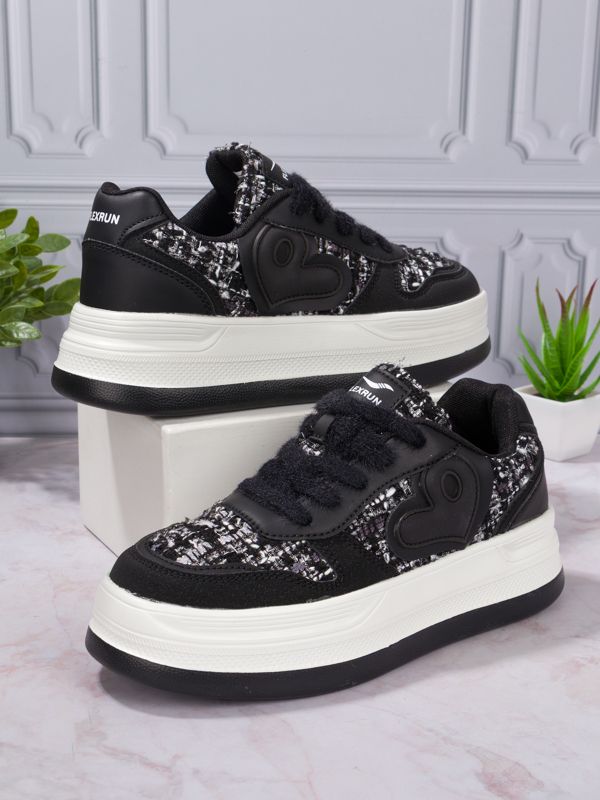 Zapatillas Plush Heart Urban Flat D12SW