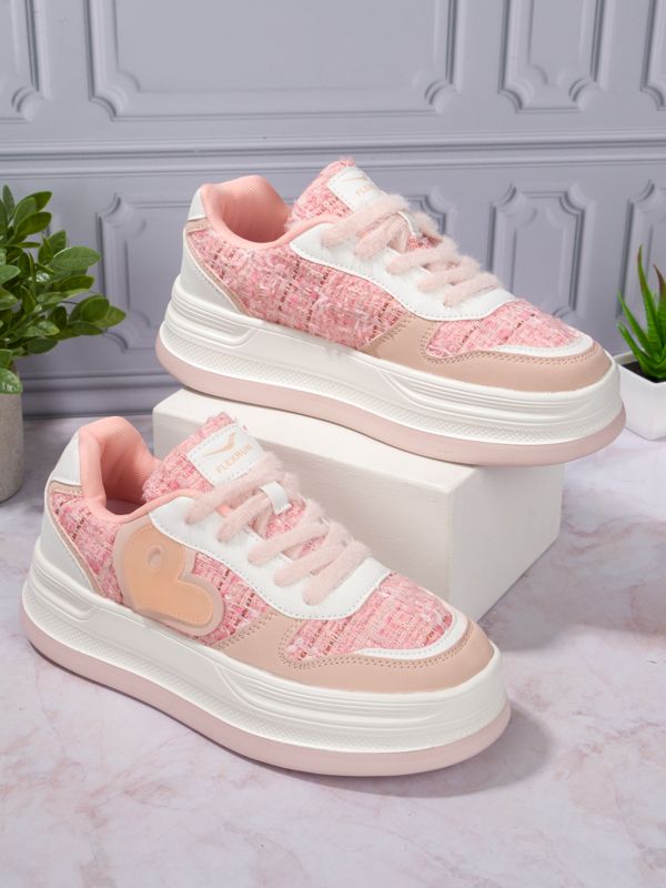 Zapatillas Plush Heart Urban Flat D12SW