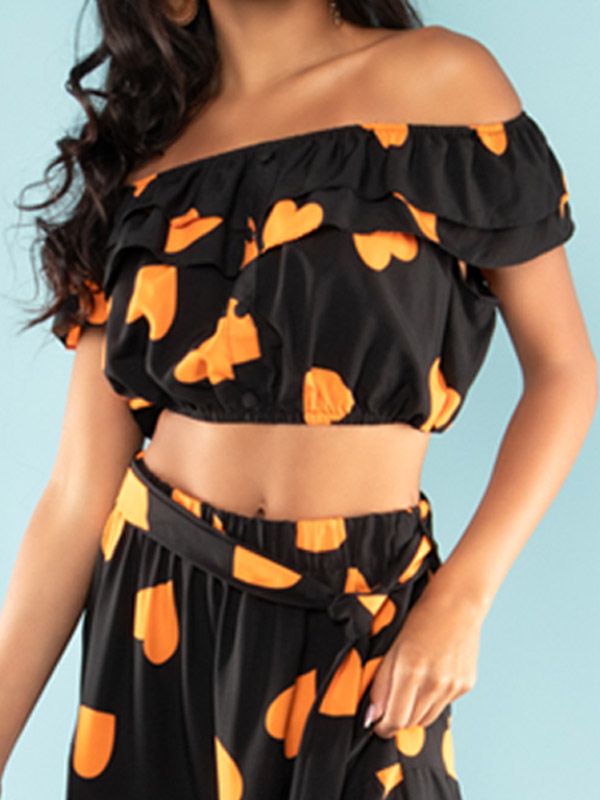 Vestidos crop top y falda 2025 corta