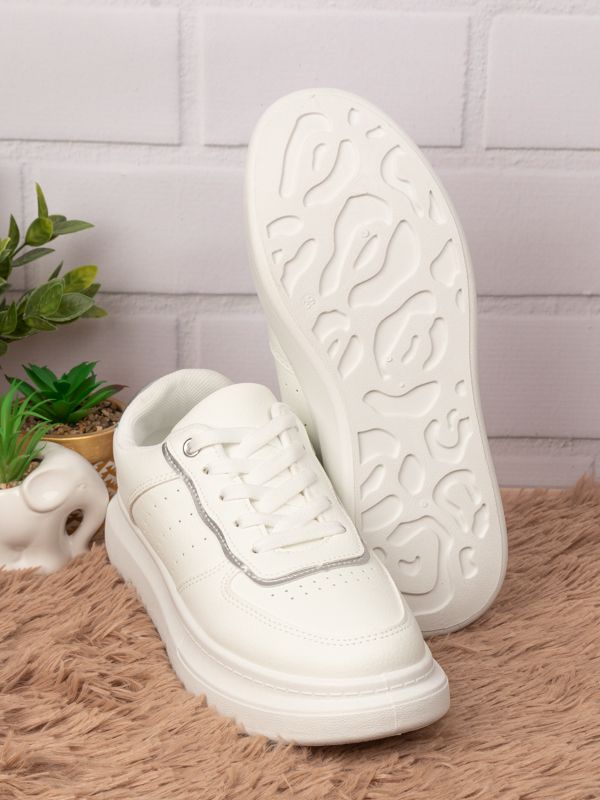 Tenis de Mujer estilo Retro con Plataforma MQ11