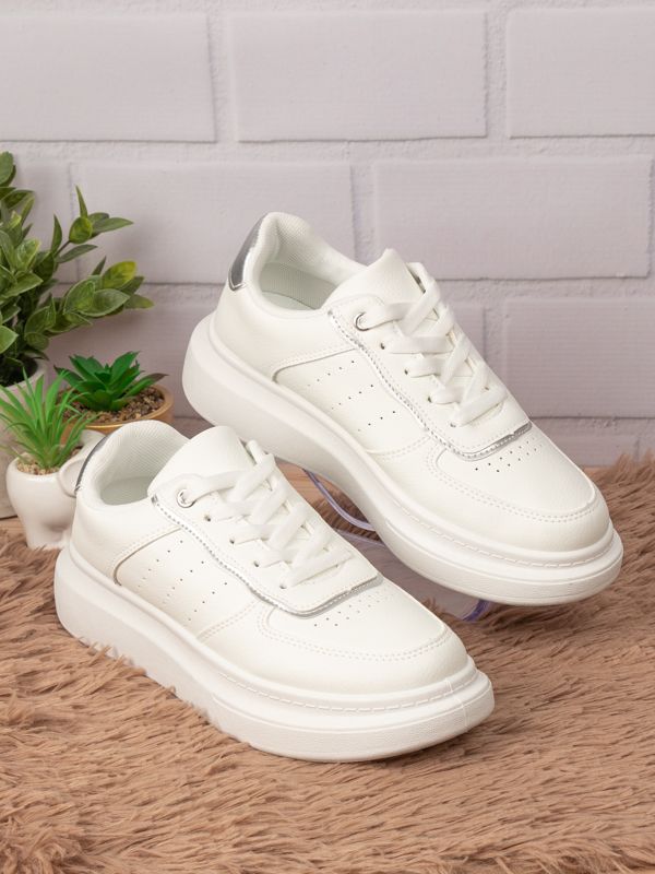 Tenis de Mujer estilo Retro con Plataforma MQ11