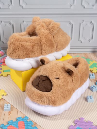 Pantuflas de Capibara de Peluche Kids 1854K