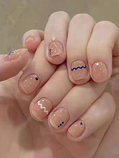 Uñas Acrílicas Reusables Stripes R445