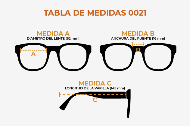 Tabla Medidas Gafas